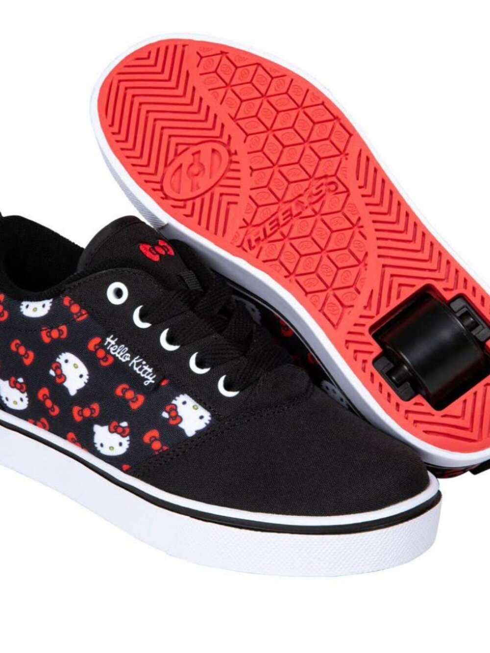 SUPER CLEAN SANRIO HELLO KITTY HEELS ROLLER SHOES SIZE 2Y